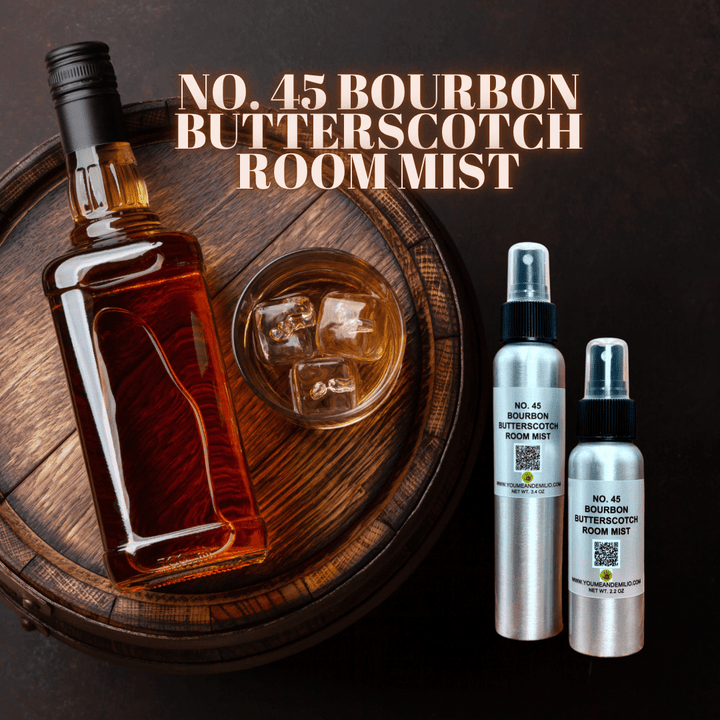 NO. 45 Bourbon Butterscotch Room Mist - You Me and Emilio