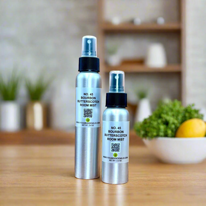 NO. 45 Bourbon Butterscotch Room Mist - You Me and Emilio