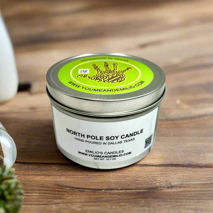 North Pole Soy Candle - You Me and Emilio