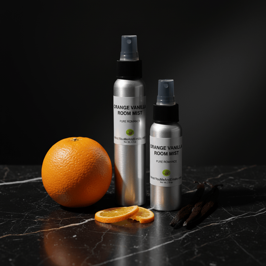 Orange Vanilla Room Mist - You Me and Emilio