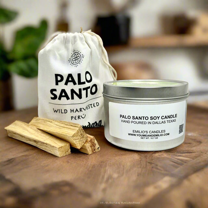 Palo Santo Soy Candle - You Me and Emilio