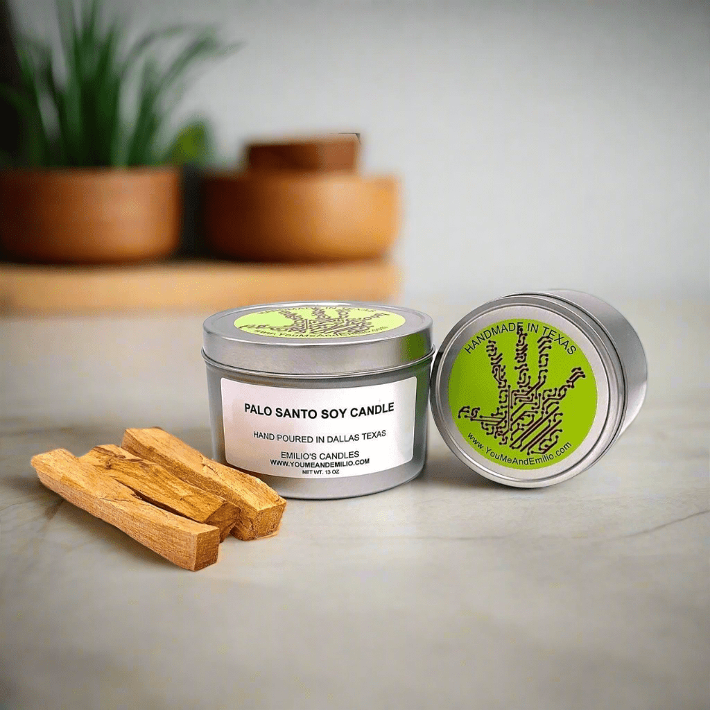 Palo Santo Soy Candle - You Me and Emilio