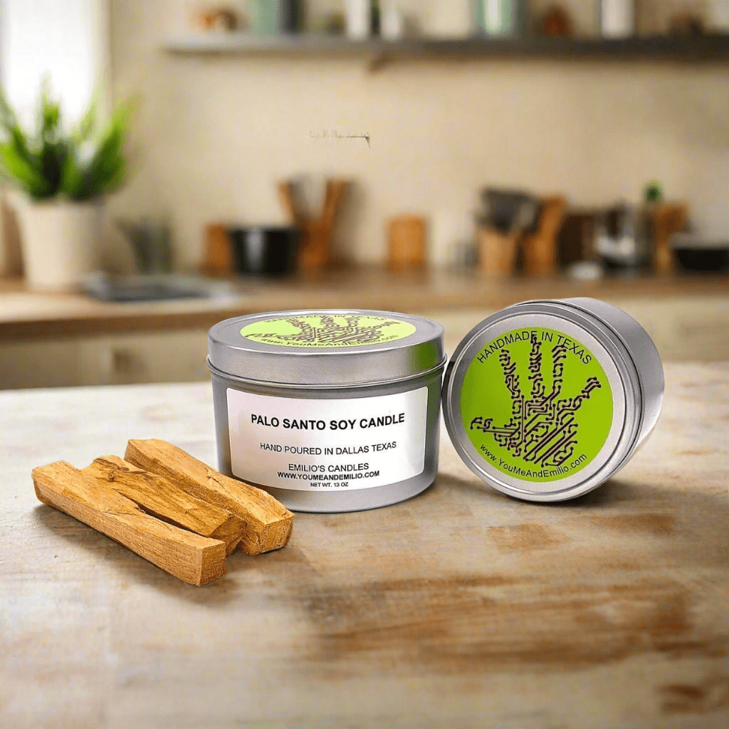 Palo Santo Soy Candle - You Me and Emilio