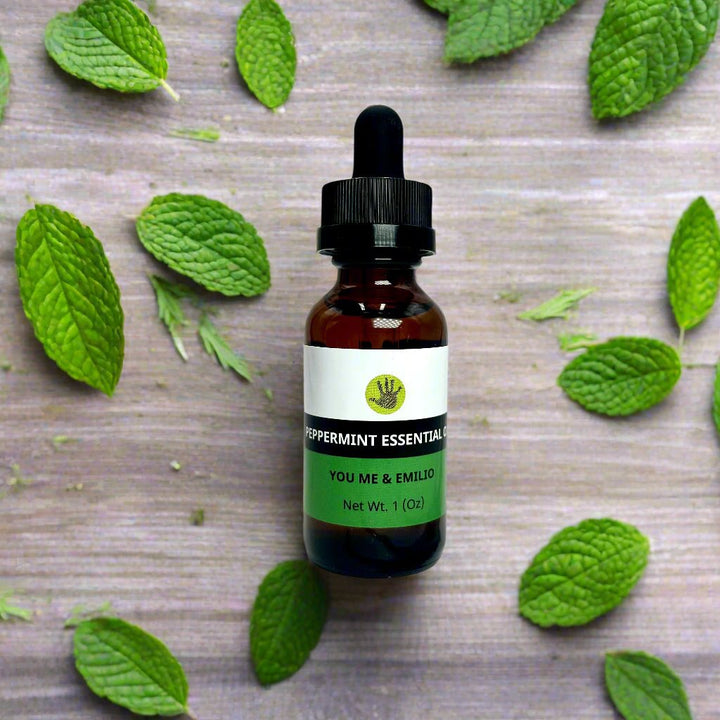 Peppermint Essential Oil | Pure Oil - You Me and Emilio