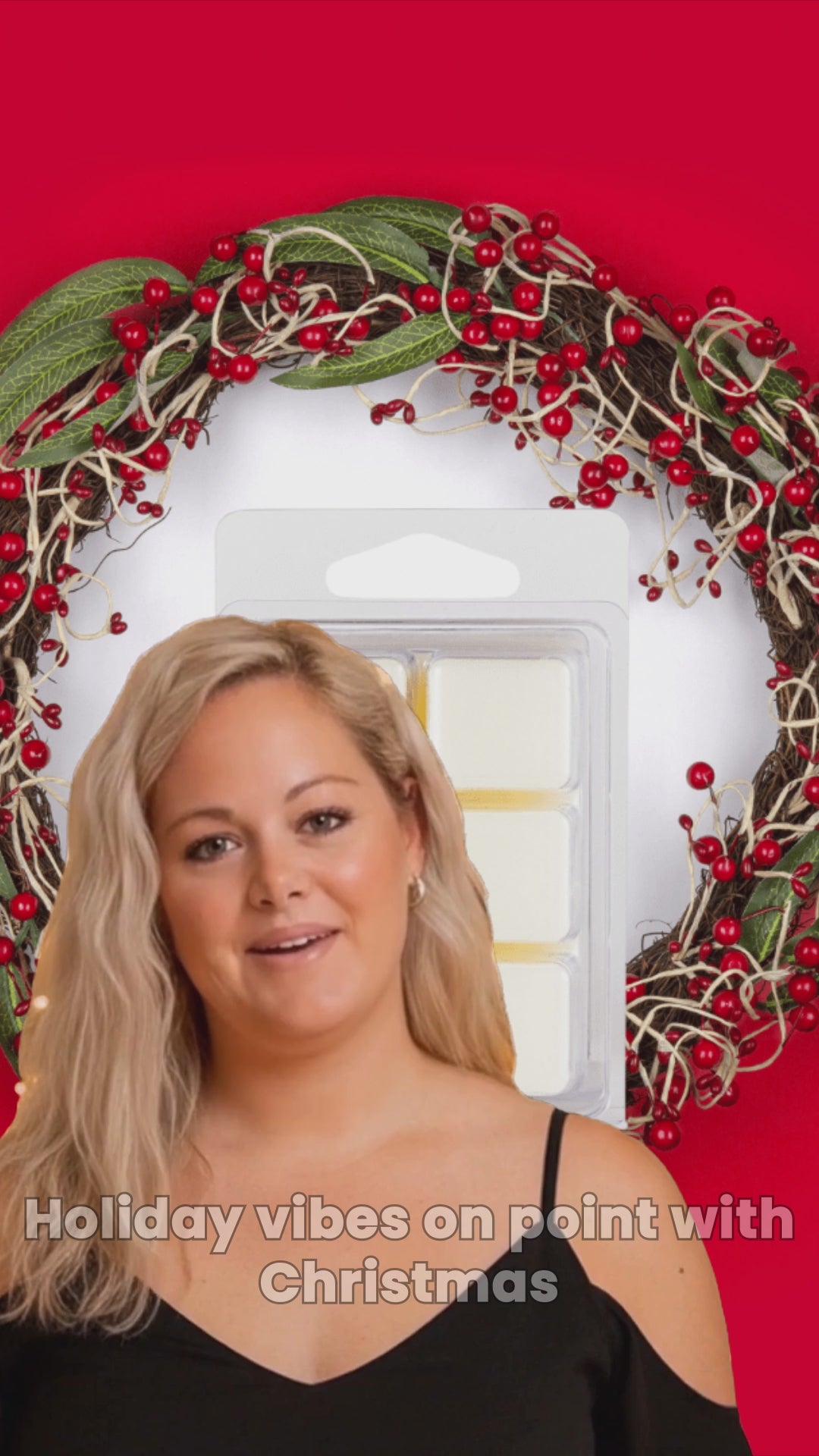 Christmas Wreath Soy Wax Melts