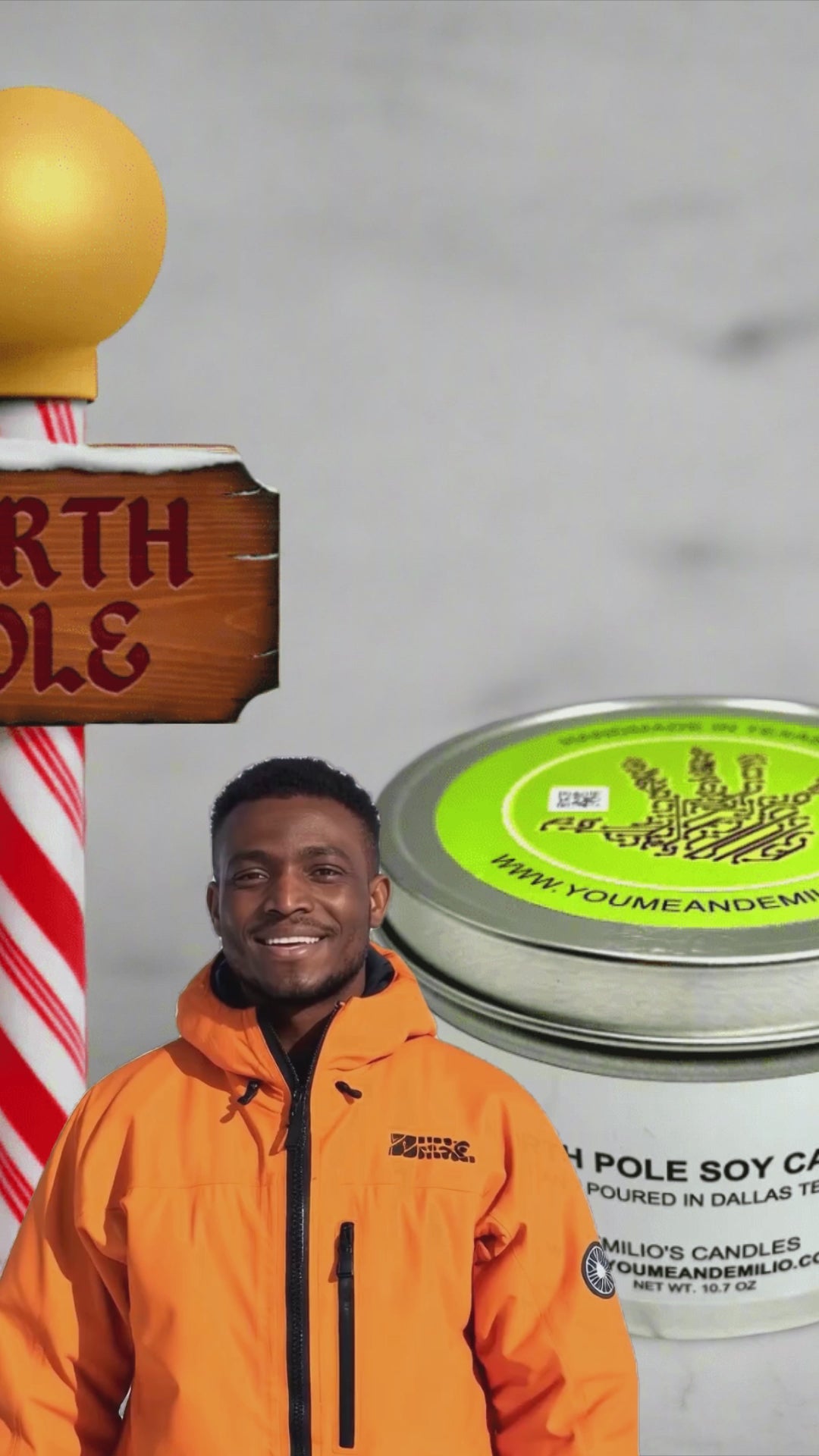 North Pole Soy Candle