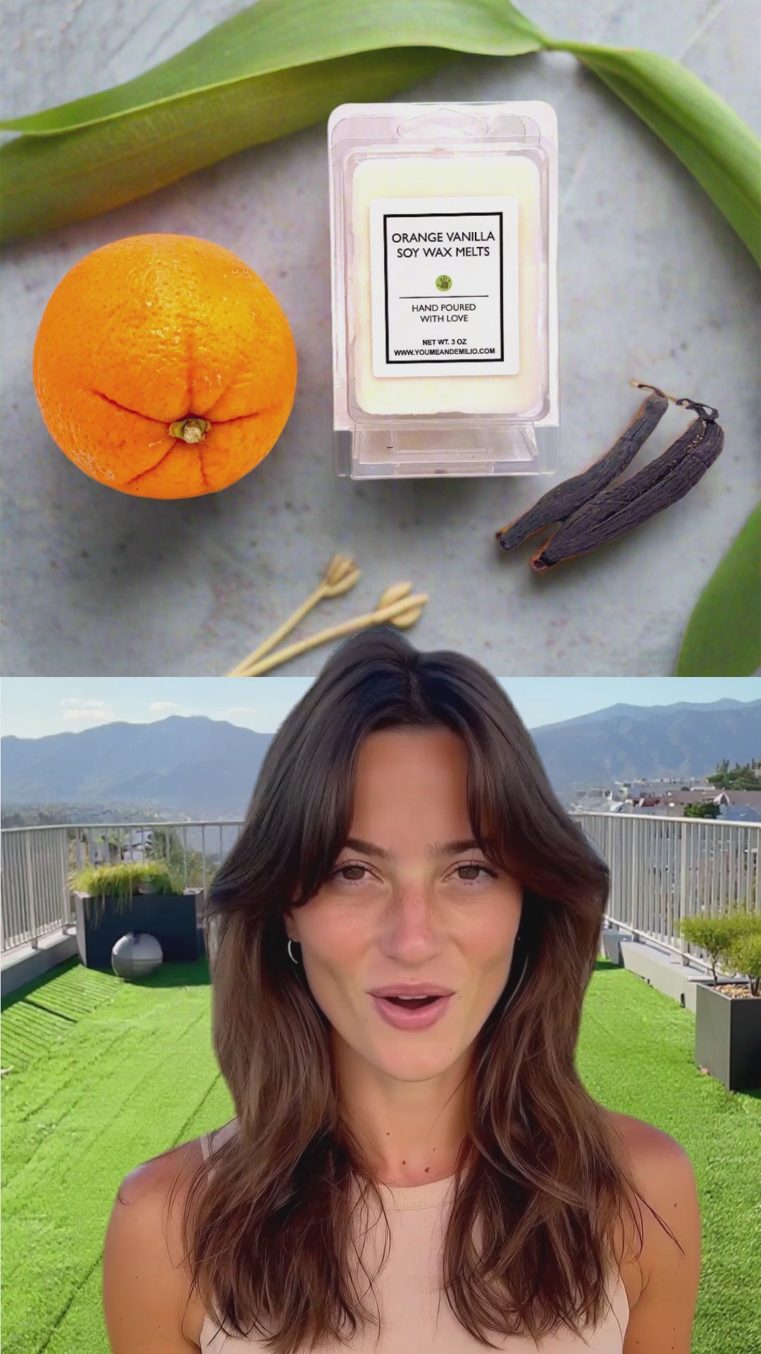 Orange Vanilla Soy Wax Melts