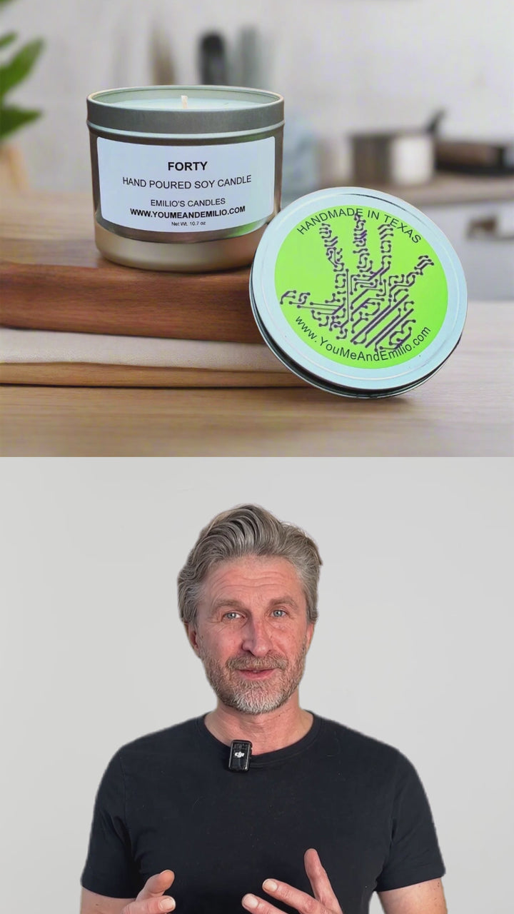 Forty Soy Candle