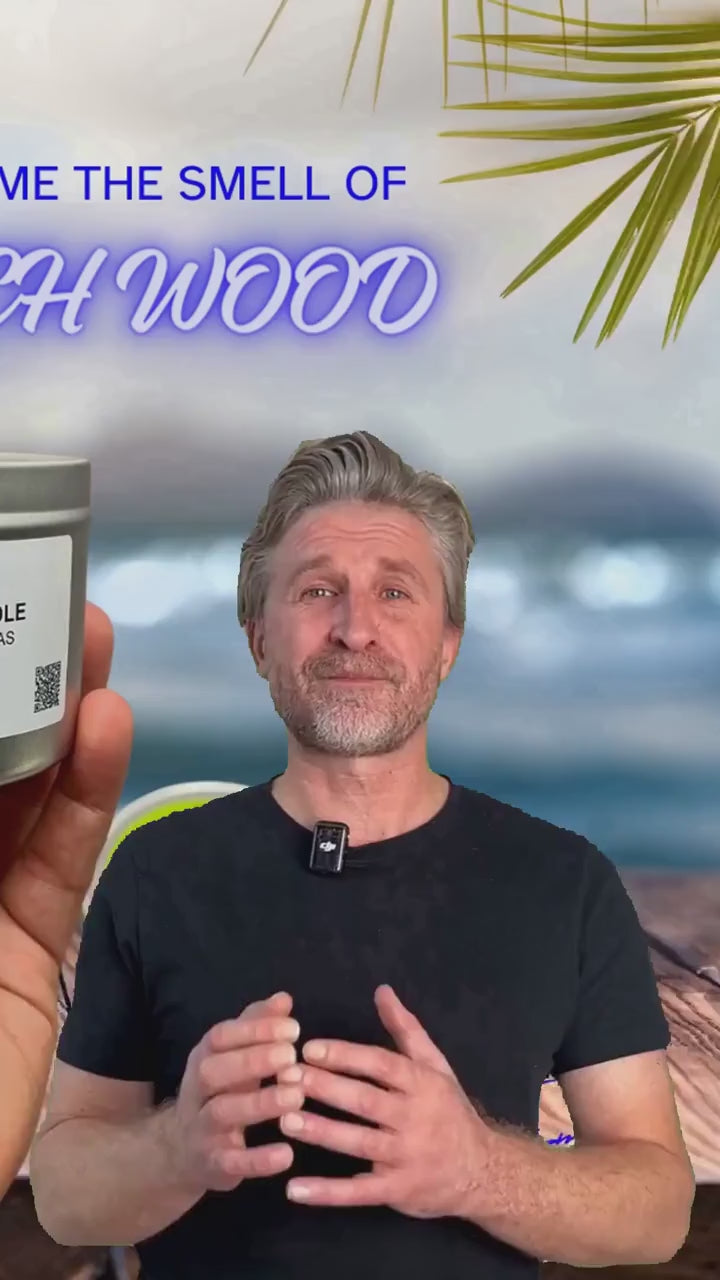 Beach Wood Soy Candle