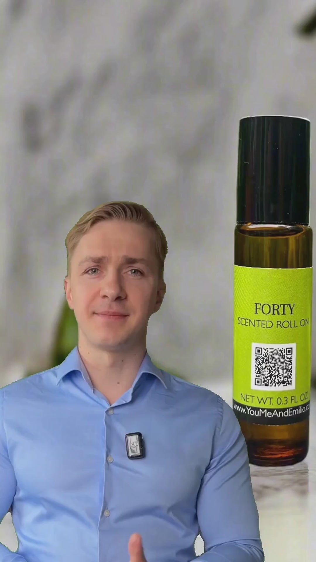 Forty Scented Roll-On