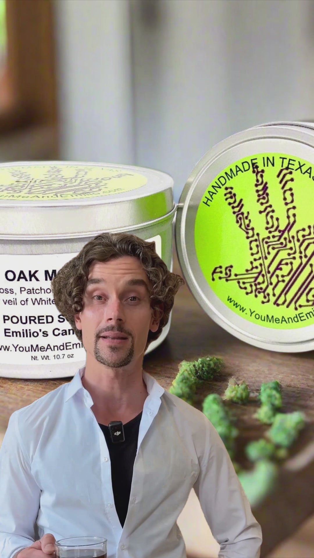 Oak Moss Soy Candle