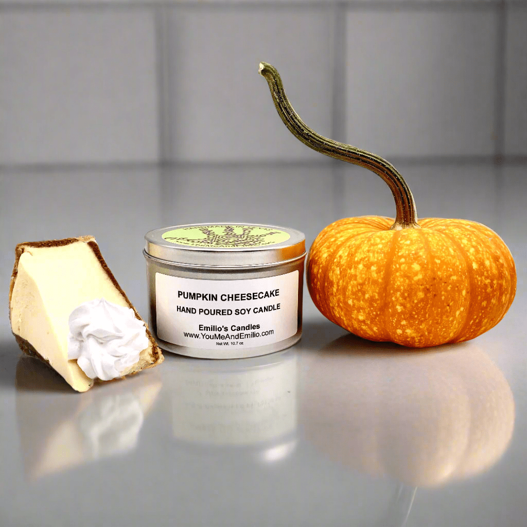 Pumpkin Cheesecake Soy Candle – Dessert-Inspired Luxury Hand-Poured in Dallas - You Me and Emilio