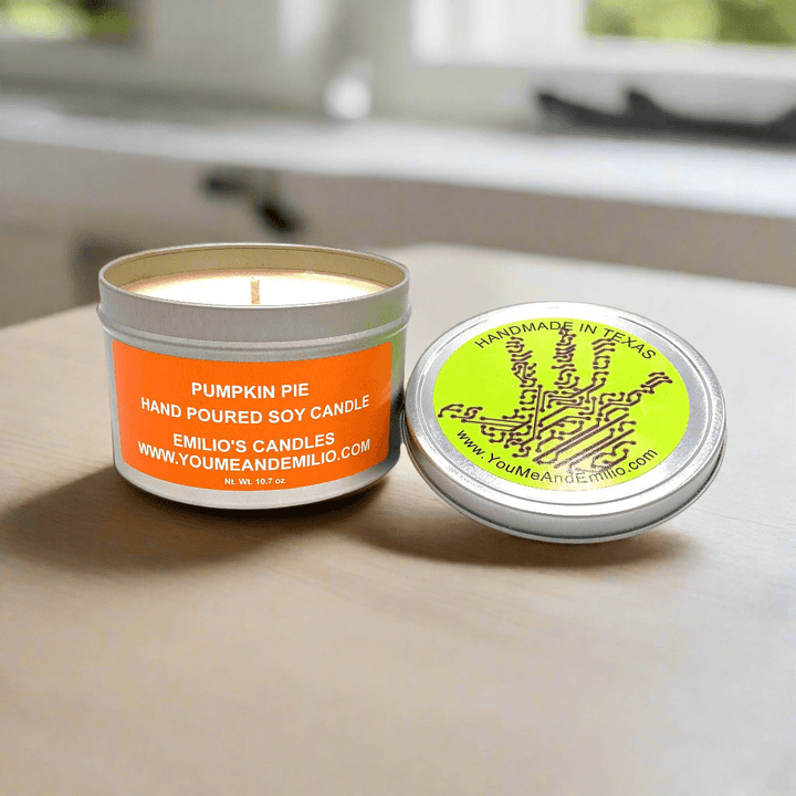 Pumpkin Pie Soy Candle - You Me and Emilio