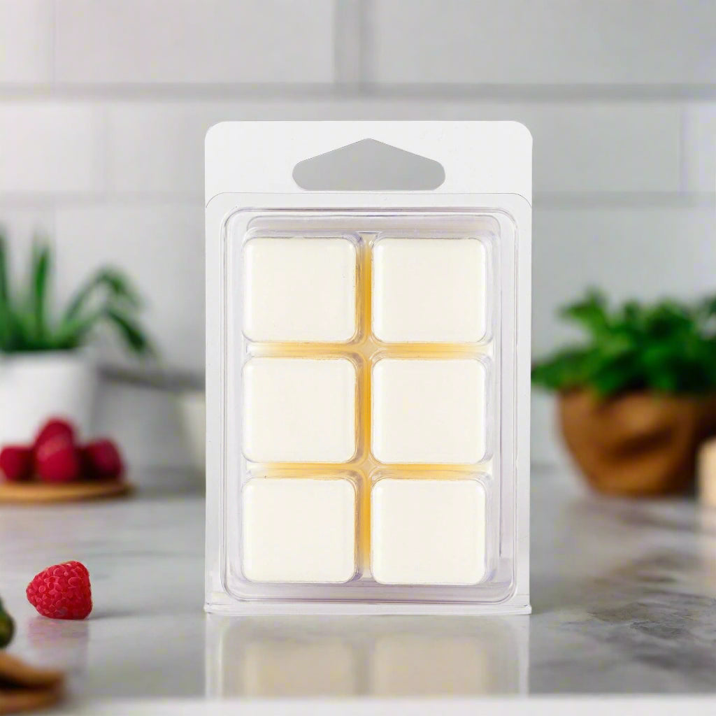 Our Raspberry Vanilla Soy Wax Melts feature a mouth-watering combination of black currant, grapefruit, and mandarin as the top notes. These citrusy elements provide a refreshing and invigorating scent. The fragrance then transitions to blackberry and apple, enhanced by the delicate floral notes of jasmine and violet. Finally, the naturally creamy and sweet aroma of orange blossom adds a touch of warmth and sweetness to the overall fragrance. Immerse yourself in this delightful summer scent that will create 