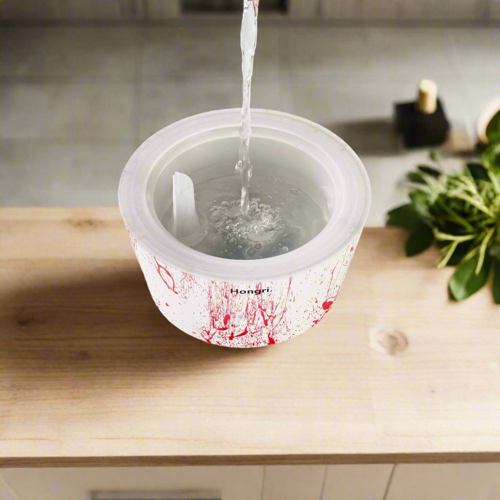 Red Paint Splash Essential & Fragrance Oil Diffuser - You Me and Emilio