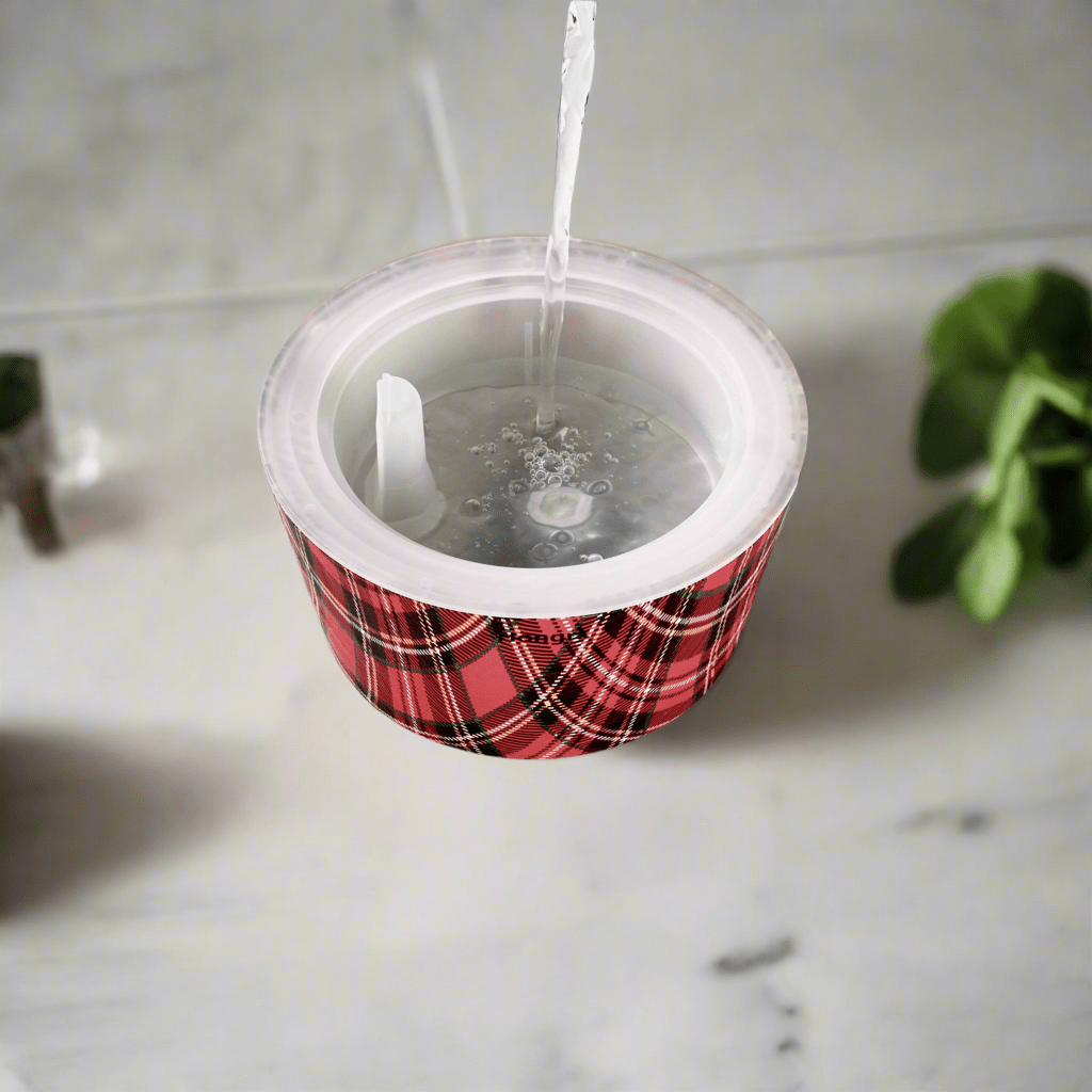 Red Pattern Essential & Fragrance Oil Diffuser - You Me and Emilio