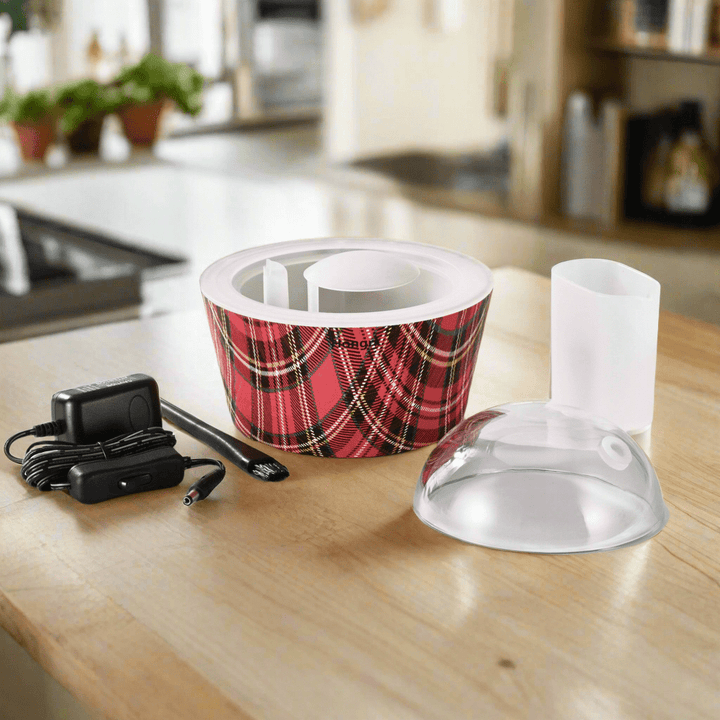 Red Pattern Essential & Fragrance Oil Diffuser - You Me and Emilio