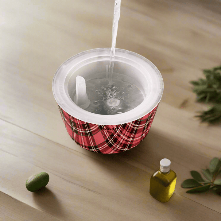 Red Pattern Essential & Fragrance Oil Diffuser - You Me and Emilio