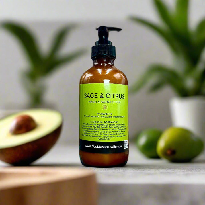 Sage & Citrus Hand & Body Lotion - You Me and Emilio