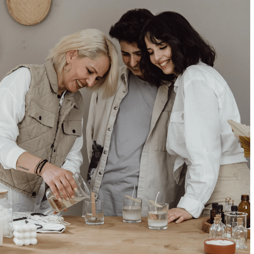 Soy Candle Making Class - You Me and Emilio