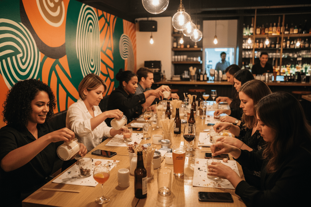 Soy Candle Making Class - You Me and Emilio