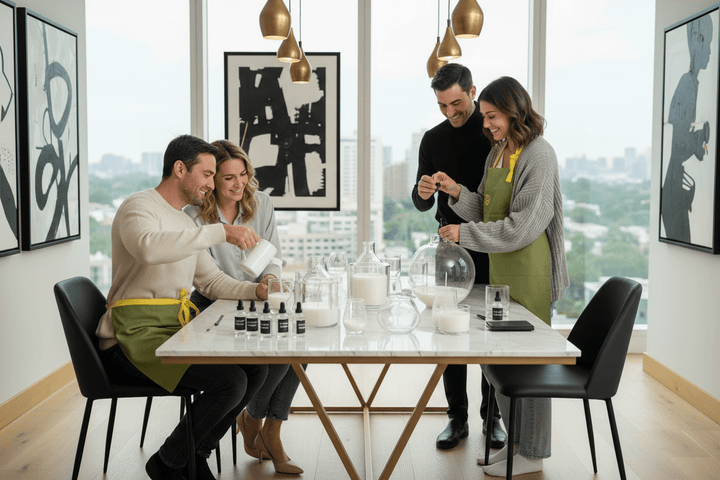 Soy Candle Making Class - You Me and Emilio