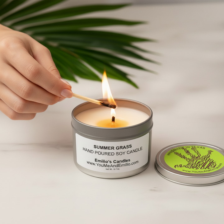 Summer Grass Soy Candle