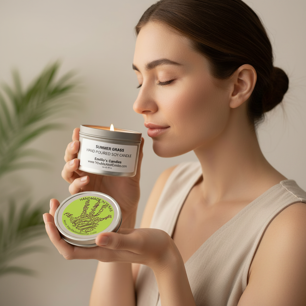Summer Grass Soy Candle
