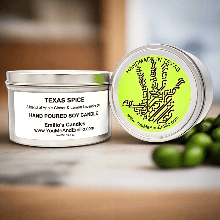 Texas Spice Soy Candle - You Me and Emilio
