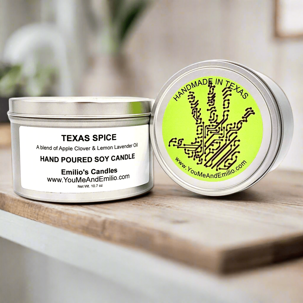 Texas Spice Soy Candle - You Me and Emilio