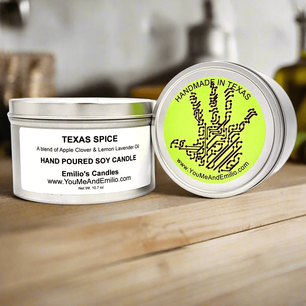 Texas Spice Soy Candle - You Me and Emilio