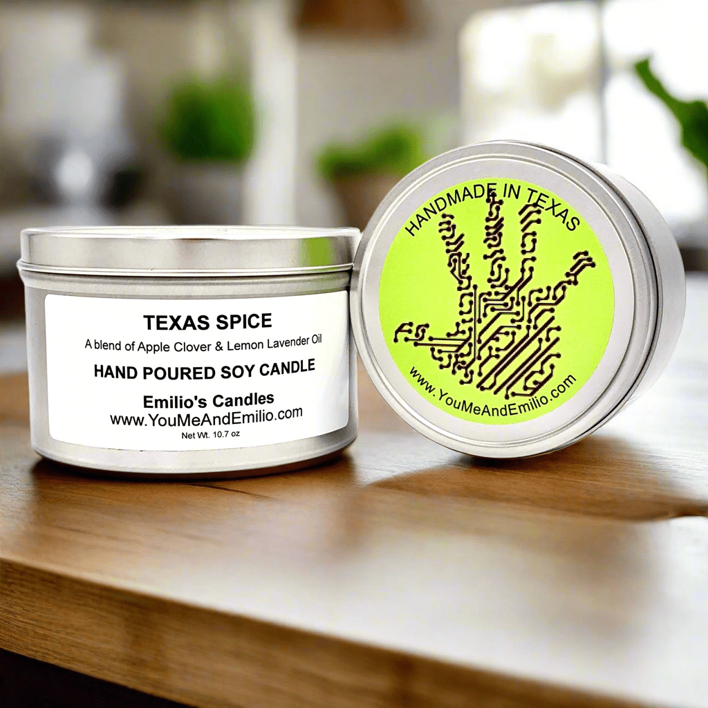 Texas Spice Soy Candle - You Me and Emilio