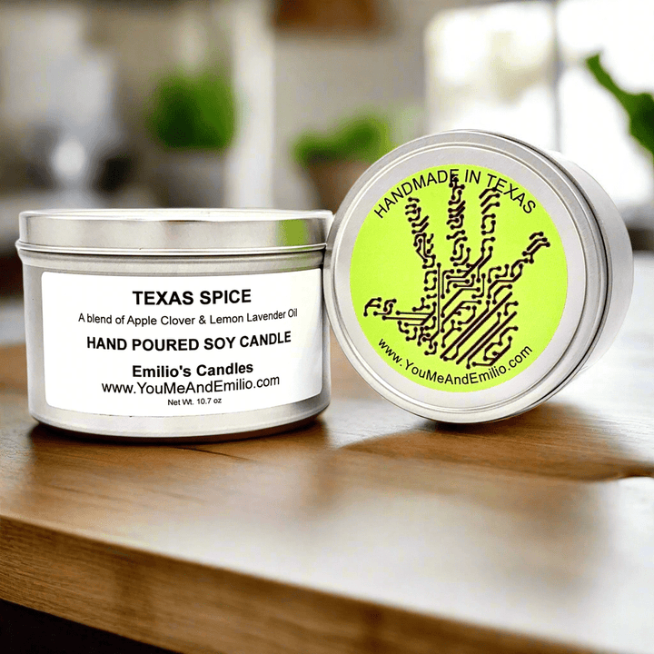 Texas Spice Soy Candle - You Me and Emilio