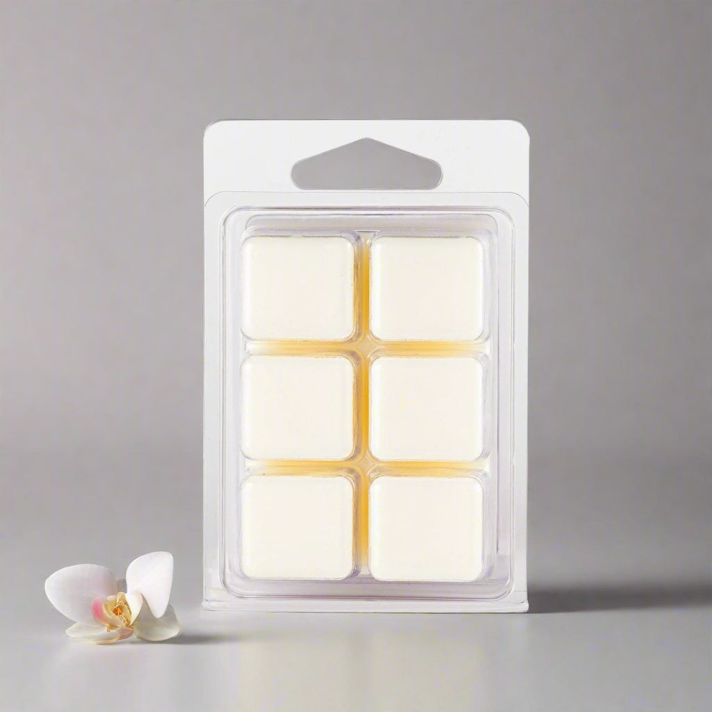 Immerse yourself in the opulent and delicate bouquet of White Orchid. This captivating scent is enhanced with exquisite hints of Jasmine and Roses, creating a luxurious and enchanting aroma that will fill your space with a sense of tranquility and elegance. The fragrance blend is carefully crafted with premium fragrance oils, ensuring a pure and authentic olfactory experience that will delight your senses.