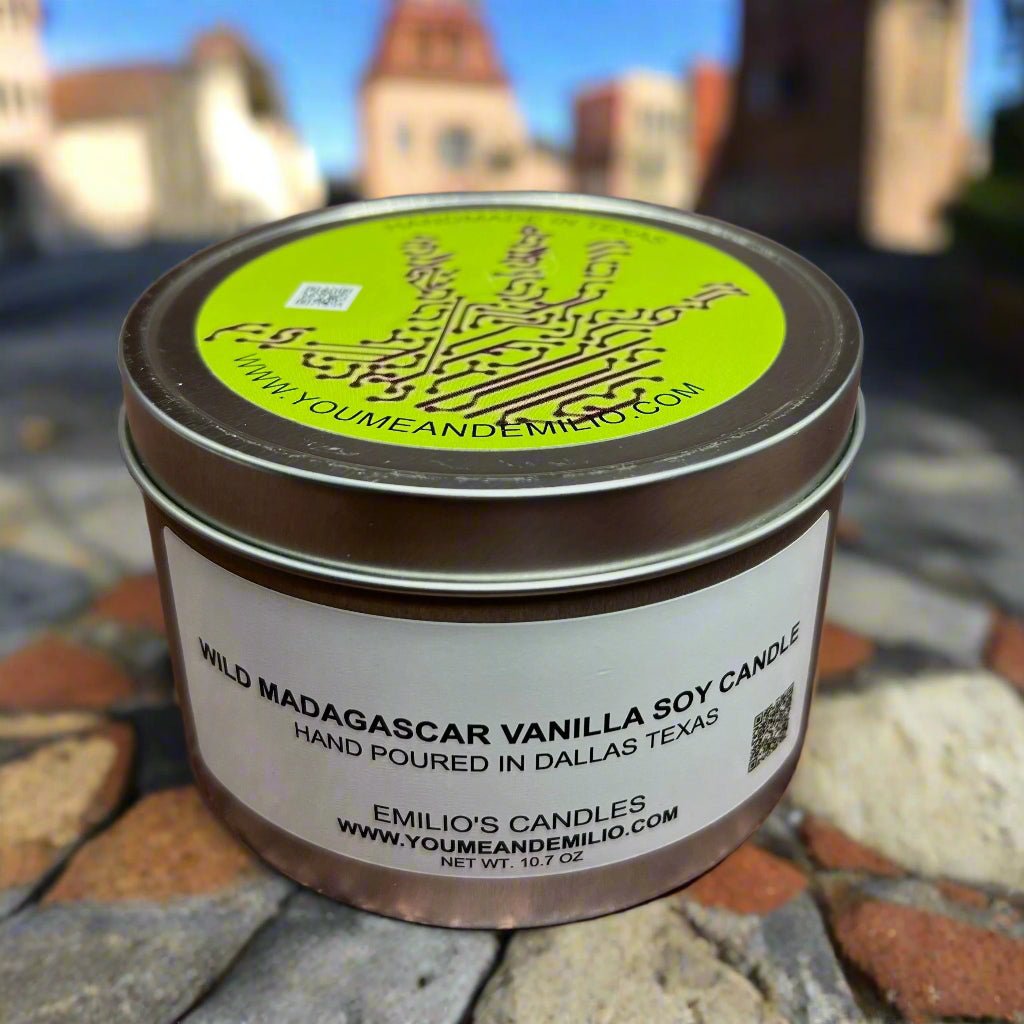 Wild Madagascar Vanilla Soy Candle - You Me and Emilio