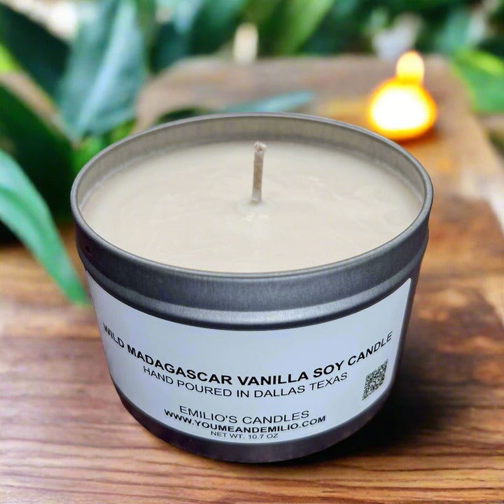 Wild Madagascar Vanilla Soy Candle - You Me and Emilio
