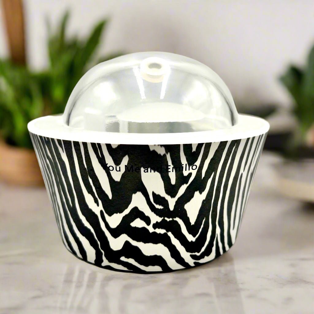 Zebra Stripes Essence Oil Diffuser - You Me and Emilio