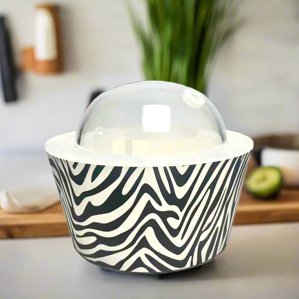 Zebra Stripes Essence Oil Diffuser - You Me and Emilio