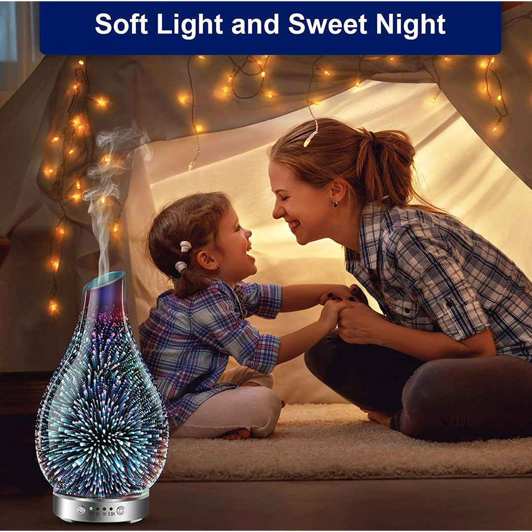 3D Glass Aromatherapy Diffuser - You Me and Emilio