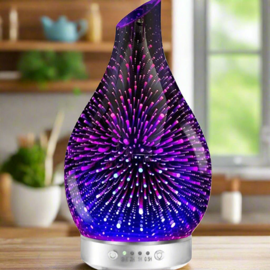 3D Glass Aromatherapy Diffuser - You Me and Emilio