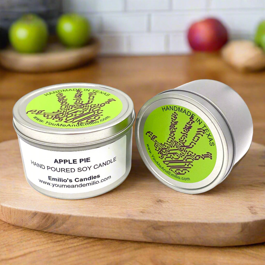 Apple pie soy candle