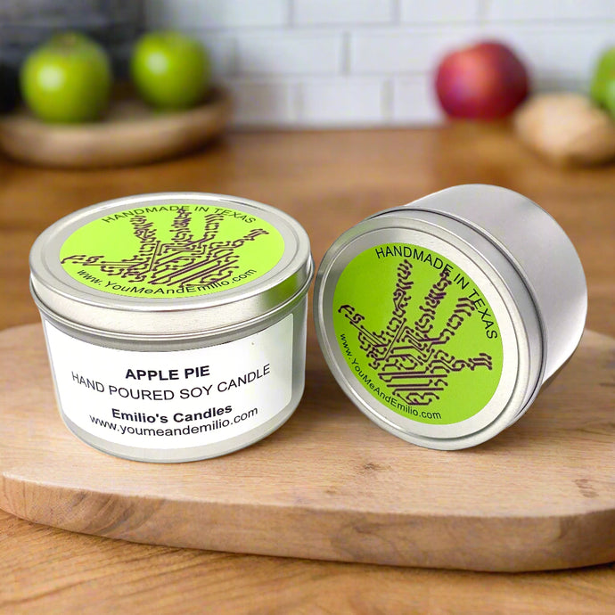 Apple pie soy candle