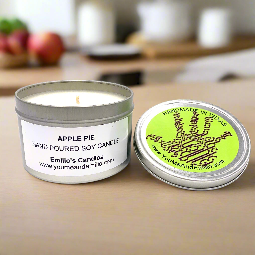 Apple pie soy candle