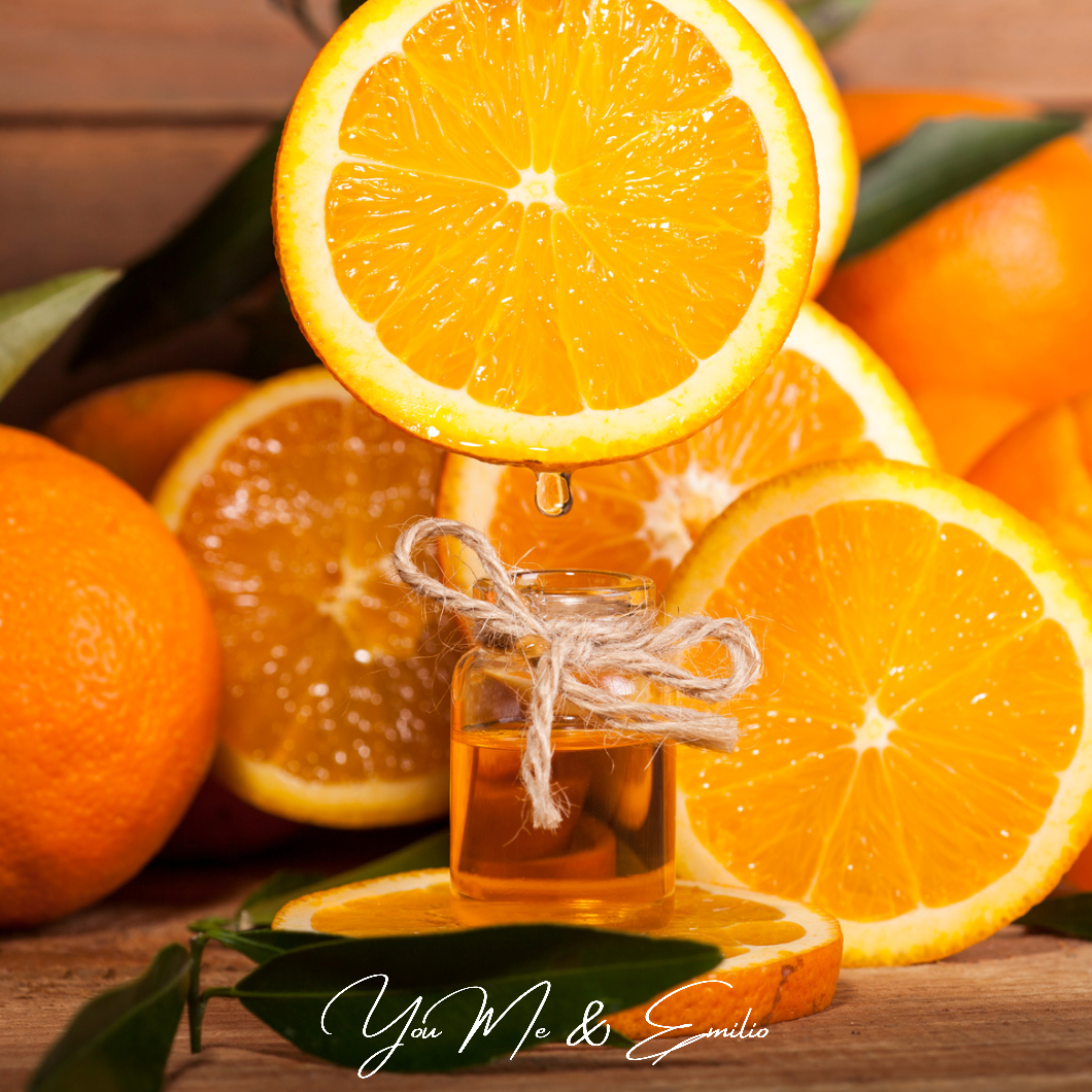 Artisan Orange Vanilla Soy Candle – Hand-poured with 100% soy wax and infused with vibrant orange zest and creamy vanilla for pure summer vibes.