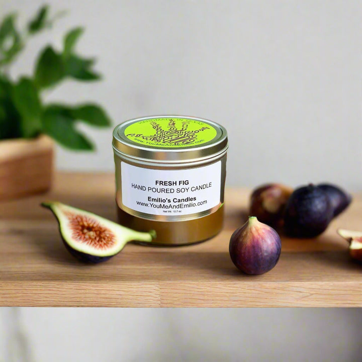 Fresh Fig Soy Candle

Our Fresh Fig Soy Candle is a truly exquisite scented candle that captures the essence of Turkish figs, crisp apples, and delicate pears. This captivating fragrance will transport you to a world of indulgence and relaxation.

The Fresh Fig Soy Candle is crafted with care, using 100% Soy Wax, Cotton Wicks, and Fragrance Oils. This ensures a clean and even burn, allowing the fragrance to fill your space with its tantalizing aroma. Soy wax is a natural and renewable resource