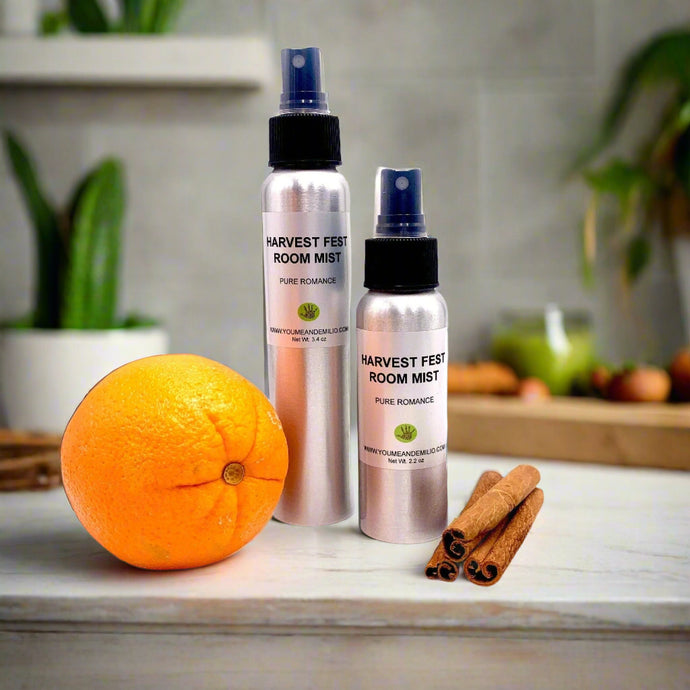 Harvest Fest Room Mist

Transform your home into a cozy haven for the holidays with our Harvest Fest Room Mist. Immerse yourself in the luxurious signature scent that combines the citrusy notes of Orange, the boldness of Cinnamon, the aromatic essence of Clove, and a hint of caramelized sugar. This carefully crafted blend creates a sophisticated aroma that fills your space with warmth and comfort.