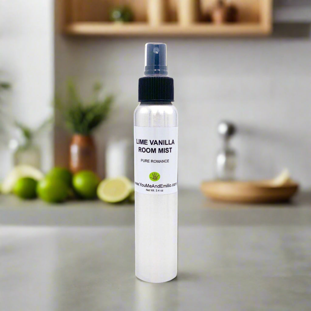 Lime Vanilla Room Mist

Indulge your senses in the captivating blend of citrusy notes and sweet vanilla with our Lime Vanilla Room Mist. This exquisite mist infuses your home with a delightful aroma that leaves a lasting impression, making it the perfect solution for refreshing your space.