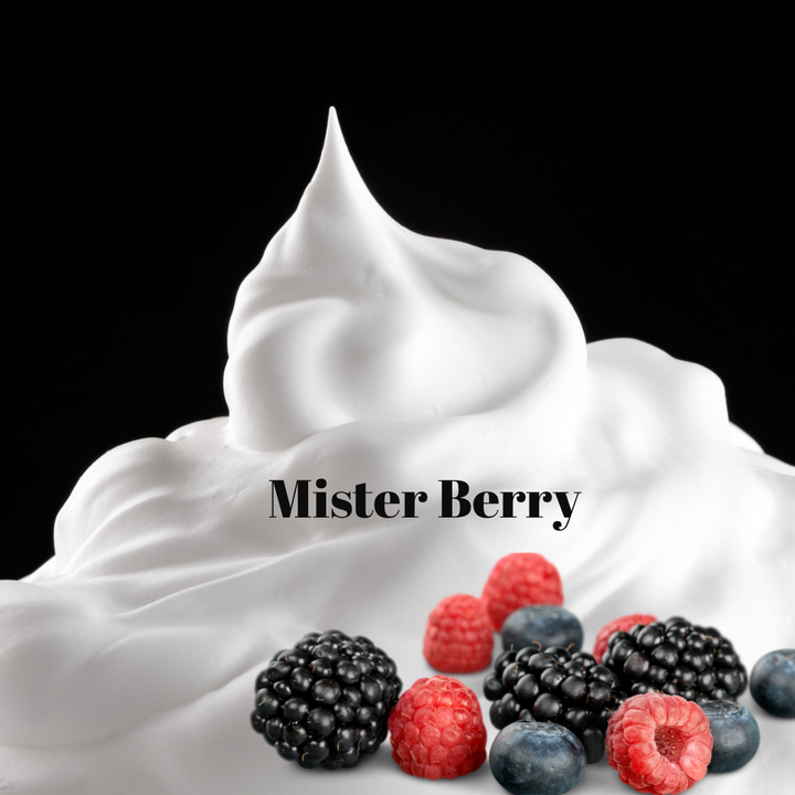 Mister Berry&nbsp;Soy Candle &nbsp;

Introducing the Mister Berry Soy Candle, a luxurious fragrance that combines the soothing aromas of succulent berries with the indulgent notes of freshly-whipped cream. This enchanting scent creates an irresistible smooth and fruity ambiance, perfect for enhancing any space.

The aroma of this candle is a delightful blend of luscious berries, offering a medley of sweet and tart notes. Imagine the juicy goodness of ripe strawberries, blackberries, and raspberries, coming 