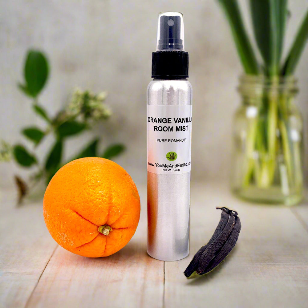 Orange Vanilla Room Mist. summer scent. smells just like s dreamsicle. 