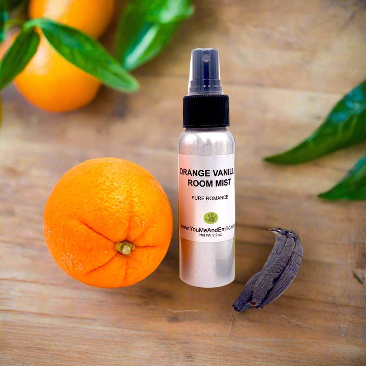Orange Vanilla Room Mist. summer scent. smells just like s dreamsicle. 